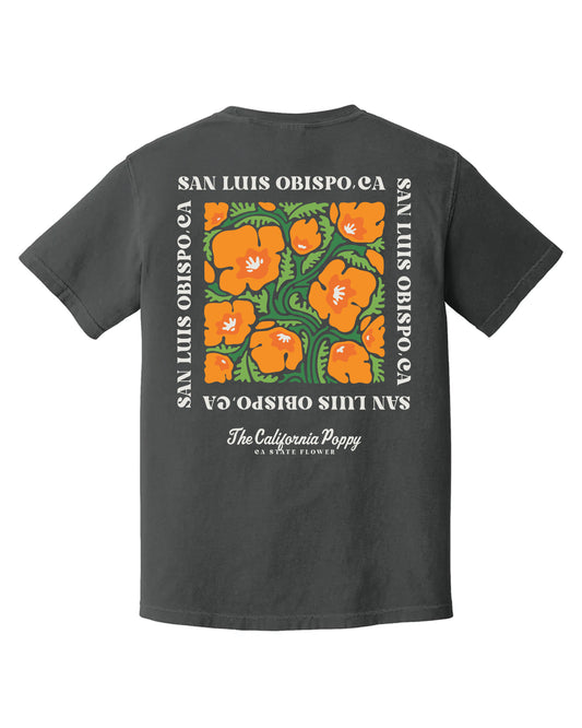 San Luis Obispo California Poppy Box Tee