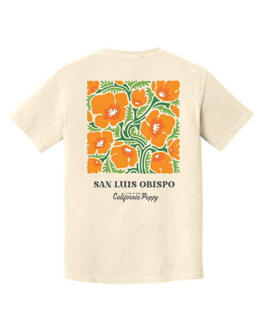 San Luis Obispo California Poppy Tee